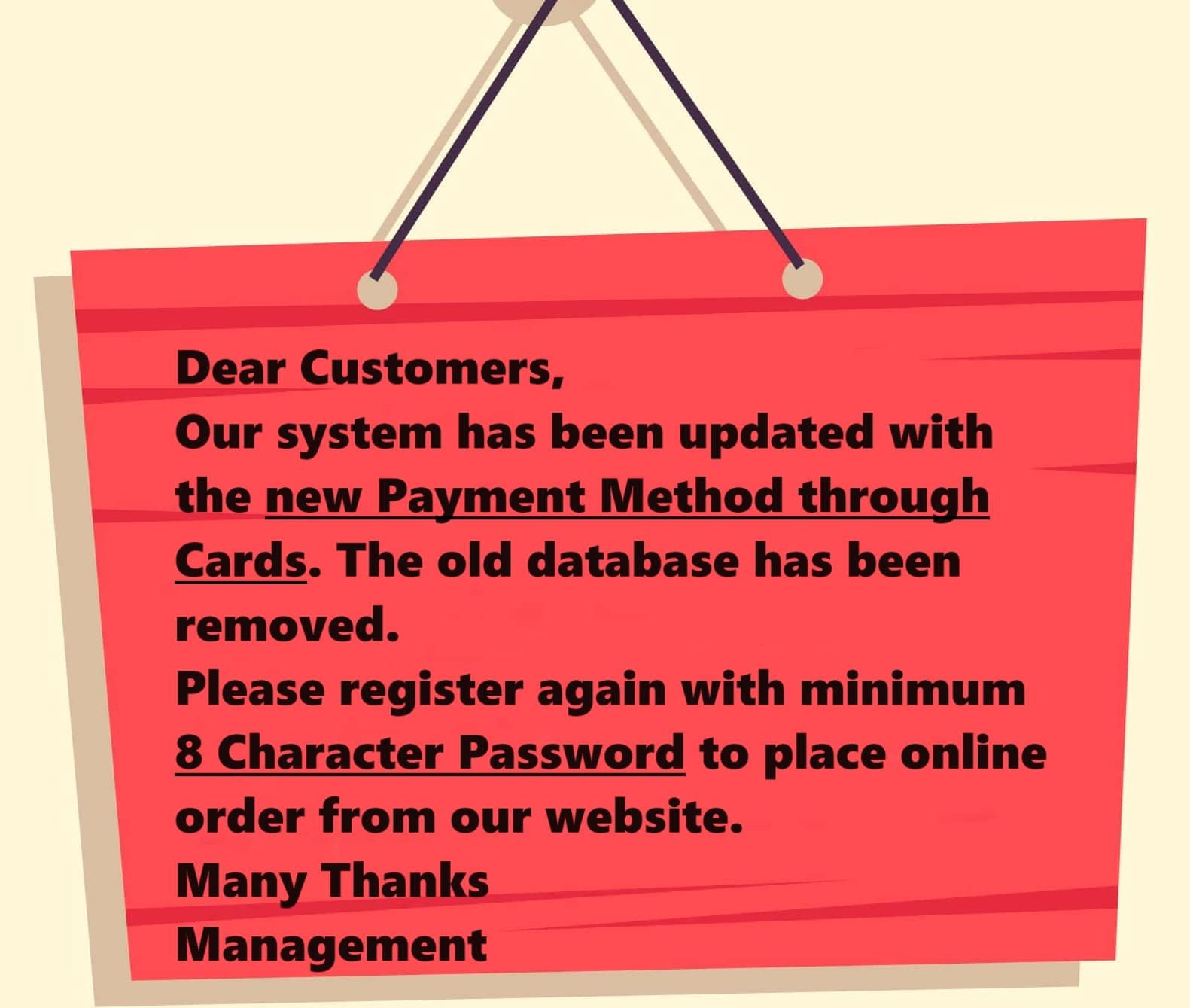 notice